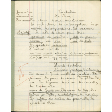 Cahier journalier