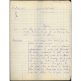 Certificat d'études 1957. Canton de Damville. Rédaction