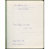 Cahier journalier