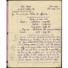 Cahier de Maison