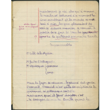 Cahier de rédactions