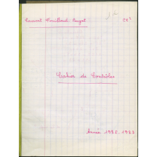Cahier de Contrôles