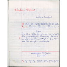 Cahier journalier