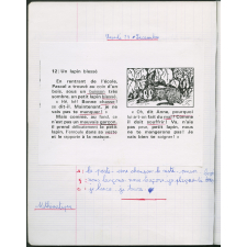 Cahier journalier