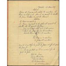 Cahier de devoirs