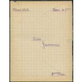 Dictée / Grammaire