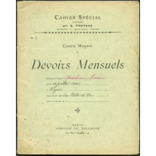 Cahier spécial - Devoirs mensuels - Cours moyen