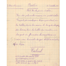 Cahier du jour