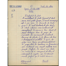 Certificat d'études 1957. Canton de Damville. Dictée-questions
