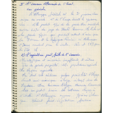 Cahier de 