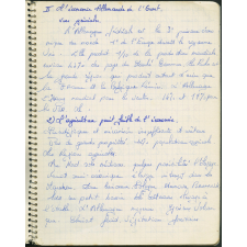 Cahier de