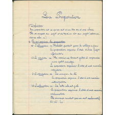 Cahier de 