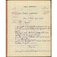 Cahier de devoirs mensuels