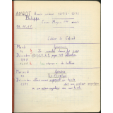 Cahier de calcul