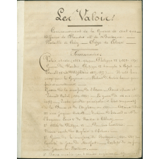 Cahier d'Histoire