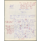 Cahier de rédaction