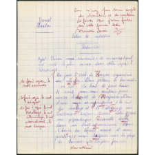 Cahier de rédaction