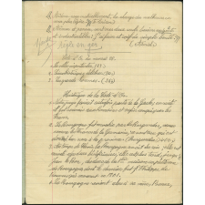 Cahier journalier