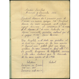 Cahier journalier