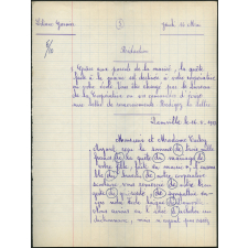 Certificat d'études 1957. Canton de Damville. Rédaction