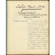 Grammaire - Préparation française - 6ième A2