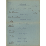 Palmarès de l'année scolaire 1964-1965 - Distribution des Prix - 27 juin 1965