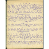 Cahier journalier