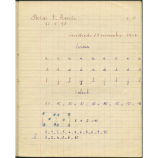 Cahier journalier