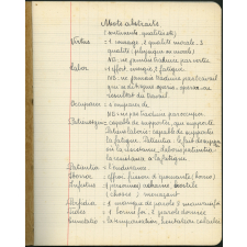 Cahier de latin