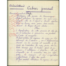Cahier journal