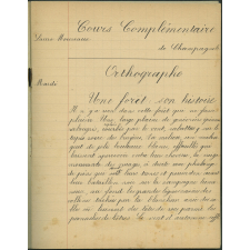 Cahier d' 