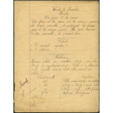 Cahier journalier