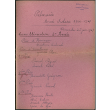 Palmarès de l'année scolaire 1966-1967 - Distribution des Prix - 25 juin 1967