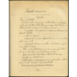 Cahier journalier