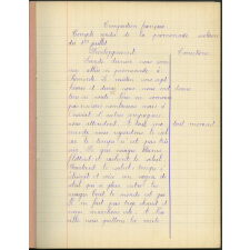 Cahier journalier