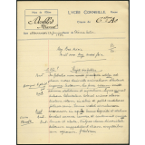 Thème latin - Lycée Corneille, Rouen, classe de 6ième A2