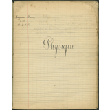 Cahier de 