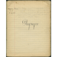 Cahier de 