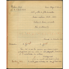 Cahier de devoirs mensuels