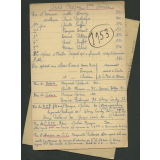 Palmarès pour l'année scolaire 1952-1953 - Distribution des Prix - 28 juin 1953