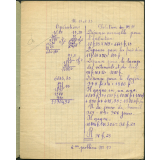 Cahier journalier