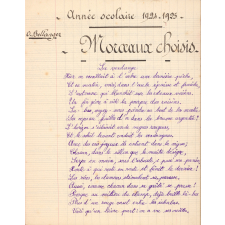 Morceaux choisis