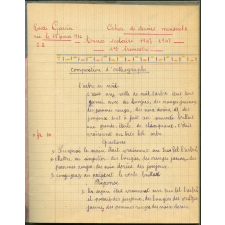 Cahier de devoirs mensuels