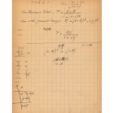 Calcul de brouillon