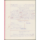 ''Cahier du jour