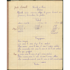 Cahier du jour / cahier de roulement (n°5)