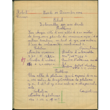 Cahier journalier