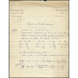 mathématiques