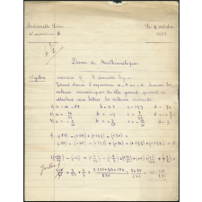 mathématiques