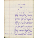 Cahier de 